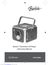 LEXIBOOK Barbie RCD100BB Instruction Manual