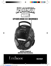 LEXIBOOK Spider-Man RCD10SP Instruction Manual