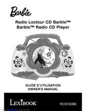 LEXIBOOK Barbie RCD160BB Owner's Manual