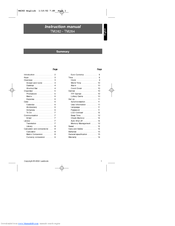 LEXIBOOK TouchMan TM282 Instruction Manual
