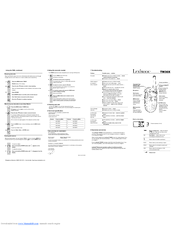 Lexibook TW30X Manual