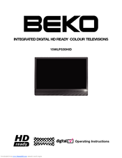 BEKO 15WLP530HID Operating Instructions Manual
