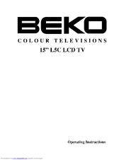 BEKO 15LB450S Operating Instructions Manual