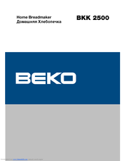BEKO BKK 2500 Manual