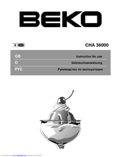 BEKO CS 234020 DS Instructions For Use Manual