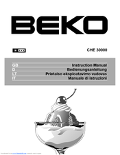 BEKO CHE 30000 Instruction Manual