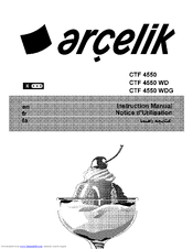 arcelik CTF 4550 WD Manual