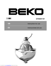 BEKO CVA34110 Instructions For Use Manual