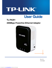 TP-Link TL-PA201KIT User Manual
