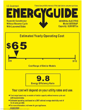 GE AEE08AP Energy Manual