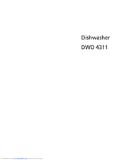 Beko DWD4311 Manual