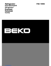 BEKO FNE 19906 Manual
