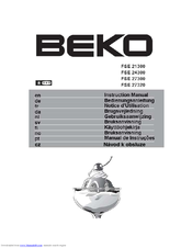 BEKO FSE 27300 Instruction Manual