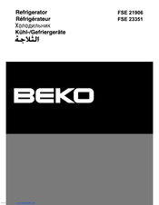 BEKO FSE 23351 Manual