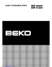 BEKO ODF 22300 Operating Instructions Manual