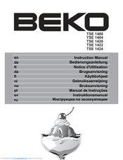 BEKO TSE 1424 Instruction Manual