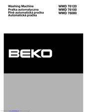 BEKO WMD 76080 Manual