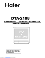 HAIER DTA-2198 Owner's Manual