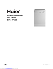 HAIER DW12-AFM3 Manual