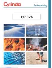 Cylinda FSF175R Bruksanvisning