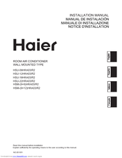 HAIER HSU-18HRA03/R2 Installation Manual