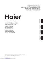 HAIER H2SM- Operating Manual