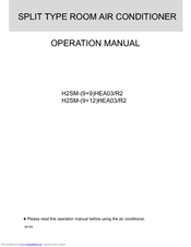 HAIER H2SM- - annexe 11 Operation Manual