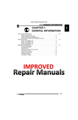 Polaris 2006 HAWKEYE 2x4 Repair Manual