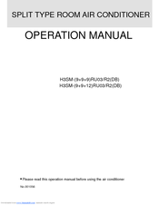 HAIER H3SM-(9+9+12)RU03/R2(DB) Operation Manual