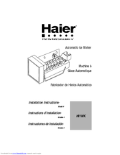 HAIER HI1MK Installation Instructions Manual
