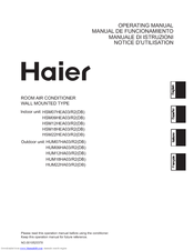 HAIER HSM07HEA03-R2 Operating Manual