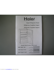 HAIER HSQ04WNASS User Manual