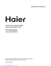 HAIER HSU-12HEA03/R2(DB)-I Operating Manual