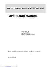 HAIER HSU-12HM03/R2(DB) Operation Manual