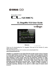 Yamaha CL3 User Manual