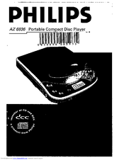 Philips AZ6836 - Cd Portable Manuel D'utilisation