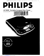 Magnavox AZ6836 - Cd Portable User Manual