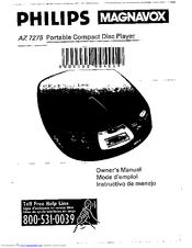 Magnavox AZ 7275 Manual De Usuario