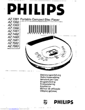 Philips AZ 7388 User Manual