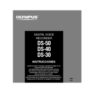 Olympus DS-40 - Digital Voice Recorder Instructions Manual