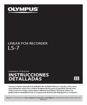 Olympus LS-7 Detailed Instructions