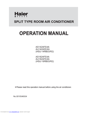 HAIER (HSU-18RB03/R2) Operation Manual