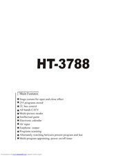 HAIER HT-3788 Manual