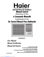 HAIER HWS08XH7 - Cool Heat Window Air Conditioner/Heat Pump User Manual