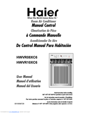 HAIER HWVR08XC6 - 8000 BTU 3 Speed Air User Manual