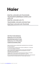HAIER LET40T3 Manual