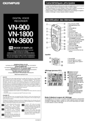 Olympus VN-900 Manuals | ManualsLib