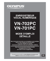 Olympus VN-702PC Mode D'emploi