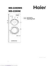 HAIER Thermocool MD-2280MS Instructions For Use Manual