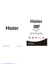 HAIER PDVD7 - 04-06 Manual